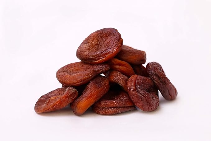 Arashan Black Apricots – The MOST Exquisite Dried Apricots! Grown in the Ferghana Valley Kyrgyzstan – Pitted Sun-Dried No Sugar Added (2 LB)