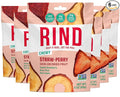 RIND Snacks | Straw-Peary | Strawberry Apple &amp Pear | Dried Fruit Superfood | Chewy Snack | No Sugar Added | All Natural | High in Fiber | Gluten Free | Vegan | Paleo | Fruit Snacks | 3 oz | 6 P