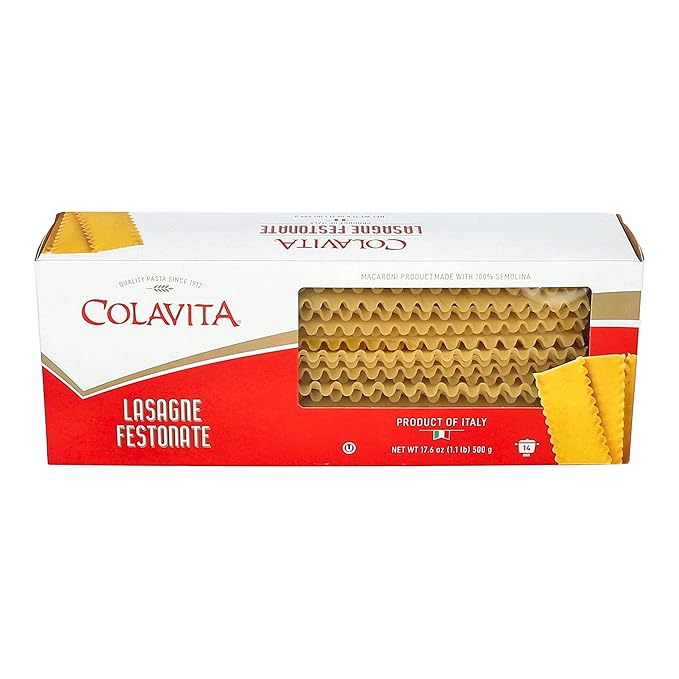 Colavita Pasta - Lasagne 1 Pound - Pack of 20