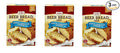 Pack of 3 White Cheddar Cheese Beer Bread Mix 17 oz.