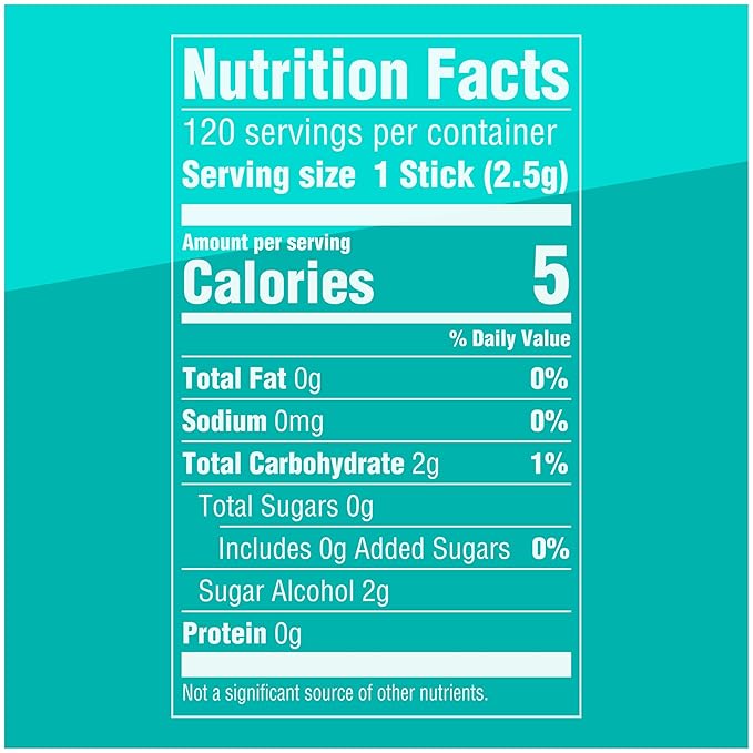 EXTRA Polar Ice Gum Sugar-Free 8 Ct/Box Pack of 6 (48 Count Total) Bulk Mint Gum