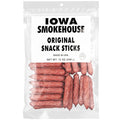 IOWA SMOKEHOUSE Snack Sticks Original - Smokey Snack Stick - Gluten Free - Resealable Bag &amp Ready to Eat Made with all USA Beef &amp Pork - 12 oz