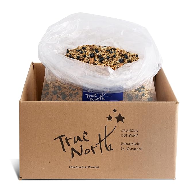 True North Granola – Granola Blues with Dried Blueberries Almonds and Cashews All Natural and Non-GMO Bulk Bag 10 lb.
