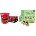 Hethstia High Protein Ramen Cup &amp Konjac Jelly Bundle – Spicy Beef Protein Ramen with Drinkable Konjac Jelly Low Carb Vegan Healthy Meal &amp Snack Combo