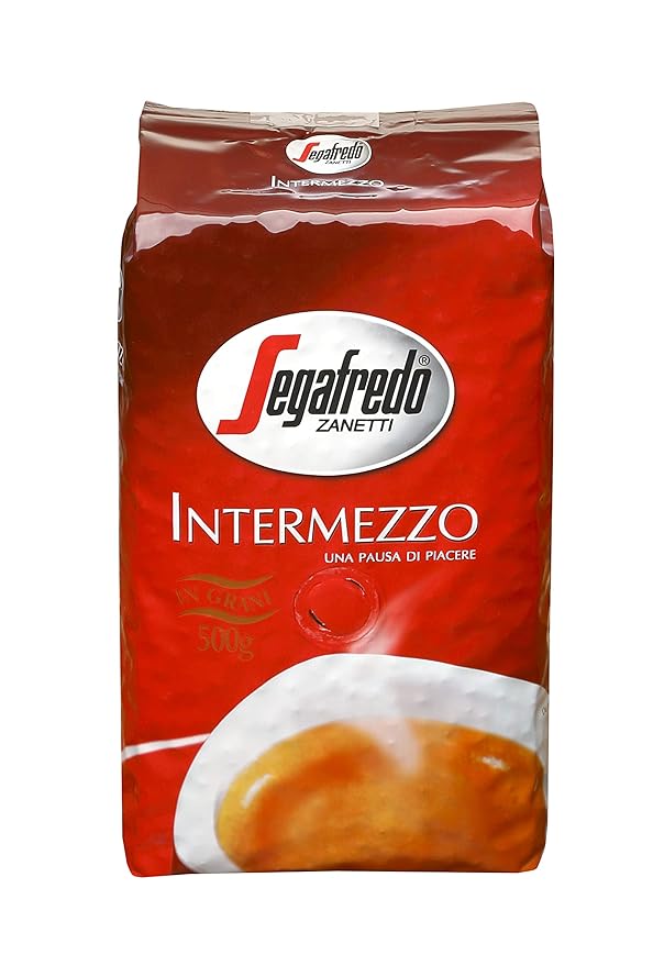 Segafredo - Intermezzo Espresso Beans - Bag of 500gr/17.64oz
