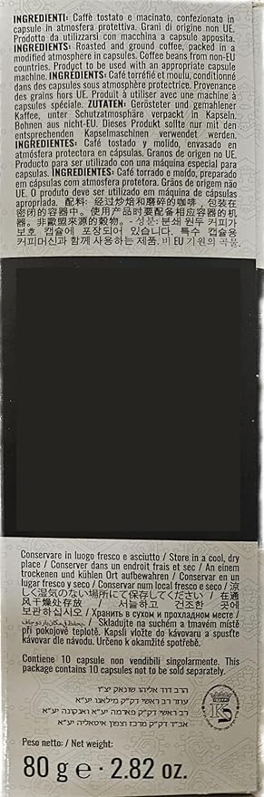 ITALIAN COFFEE FOR ESPRESSO LOVERS Italian Coffee capsules compatible with Verismo CBTL Caffitaly K-fee systems (80 pods BRAZIL blend)