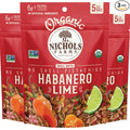 Nichols Farms Roasted with Sea Salt No Shell Pistachios Kosher USDA Certified Organic Non-GMO 6 Oz (Pack of 3)