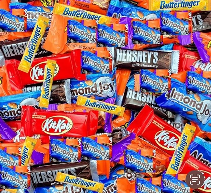 Chocolate Candy Variety pack -12 Lbs - Individually Wrapped -Perfect Chocolate Mix for Halloween Christmas Pinata Fillers Party Favors- Parties Parades - Easter Candy Basket