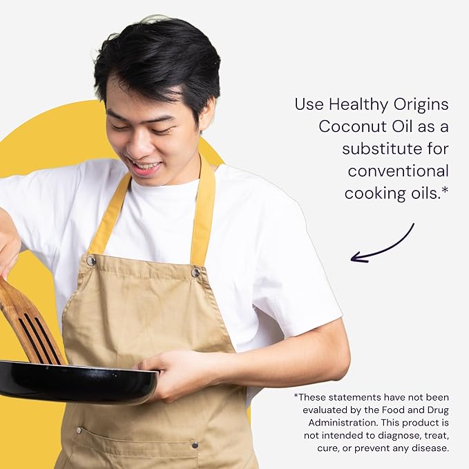 Healthy Origins Coconut Oil Liquid (100% Virgin) - Virgin Unrefined Cold-Pressed Liquid Coconut Oil - 93% MCTs - Centrifuge Extracted Coconut Oil - 20 fl Oz