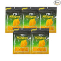 Dried Mangoes 7D Export Quality Dried Fruit Naturally Sweet Mango Snack 80g Pack of 5
