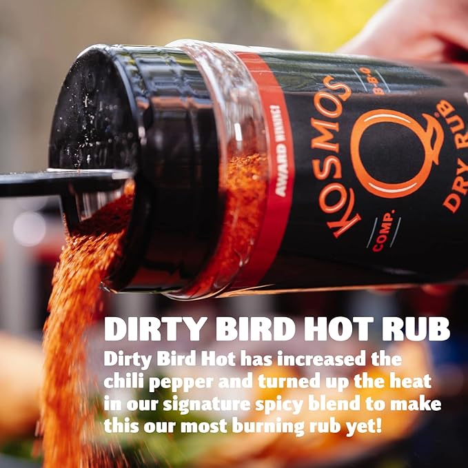 Kosmos Q Dirty Bird HOT BBQ Rub &amp Kosmos Q Pink Butcher Paper