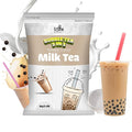 Fusion Select 2.2lb Boba Milk Tea Flavored-3-in-1 Drink Powder with Cream &amp Sugar - Instant Pre-Mixed Beverage for Hot or Cold Blends or Yummy Frappes