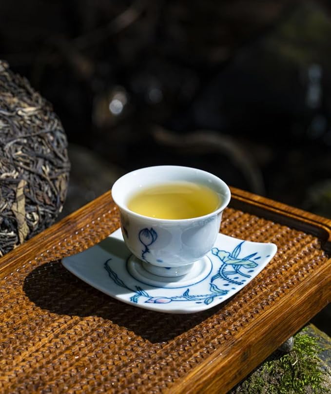 Pu-Erh Tea Pu'er Raw 357g/CakeRaw Pu Eth Tea Cake .Yunnan Pu'er (2018y收藏品)