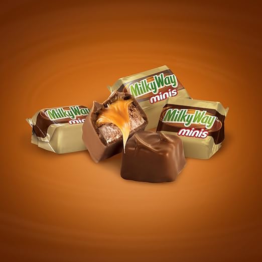 Milky Way Milk Chocolate Minis Size Candy Bars 11.5 Ounce