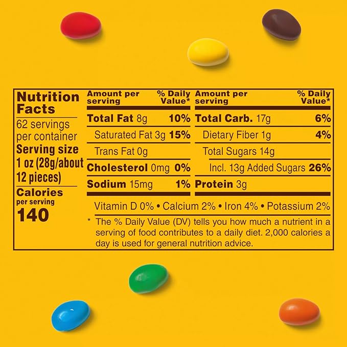 Peanut Milk Chocolate Candy Bulk Container 62 oz (62 Ounce (2 Pack))