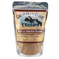 Carnivore Crisps Grass-Fed and Finished Beef and Organ Blend Flour Premium Beef flour for Cooking and Seasoning Rich in Protein Paleo &amp Keto Friendly 6 oz