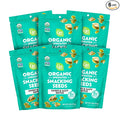 Go Raw Organic Sprouted Sweet &amp Salty Kettle Snacking Seeds 4 oz 6 Pack Pumpkin &amp Sunflower Seeds Keto Kosher