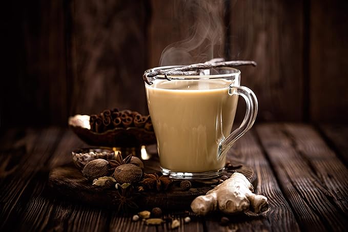 Prospect Tea Co. Caffeinated Vanilla Chai Tea Pods Compatible with K Cup Brewers Including 2.0 40 Count