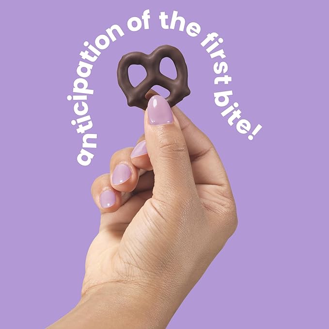 UNREAL Dark Chocolate Covered Pretzels 7g Sugar Chocolate Candy Treat Bag Gluten Free Fair Trade Non-GMO 1.5oz (Pack of 9)