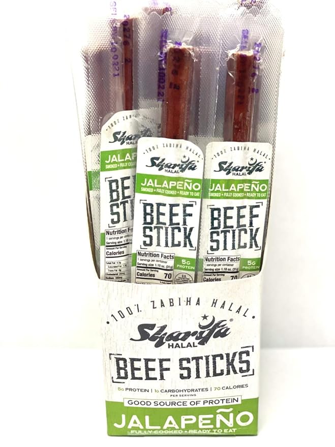 HALAL BEEF STICKS (JALAPENO)