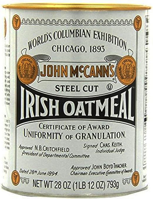 McCanns Irish Oatmeal Tin 6 Tins6