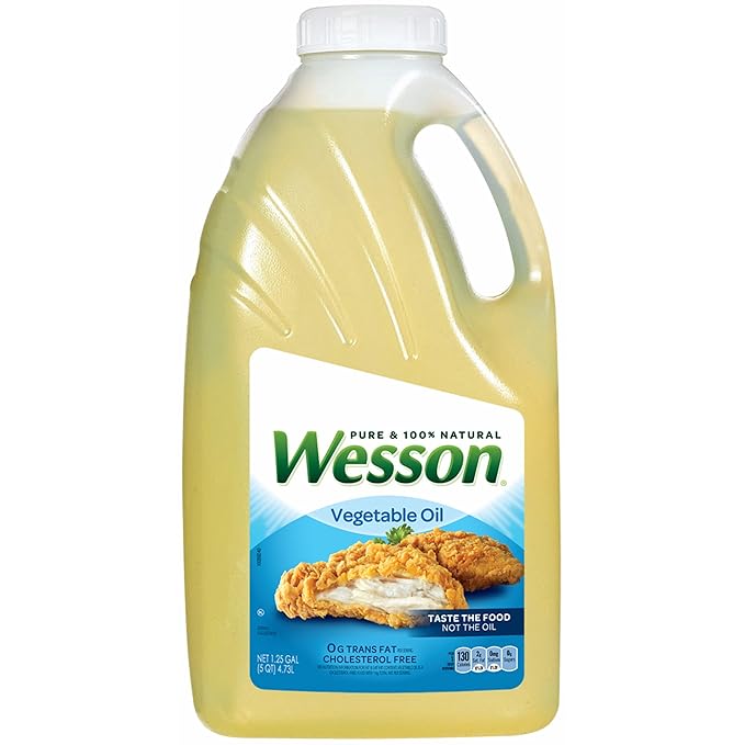 Wesson Vegetable Oil 5 Quarts (pack of 2)