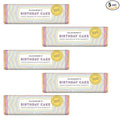 Hammond's Candies Gourmet Chocolate Candy Bars – Birthday Cake | Sweet White Chocolate with Sprinkles Confetti Birthday Cake Candy Bar Certified Kosher Handcrafted in the USA | Pack of 5