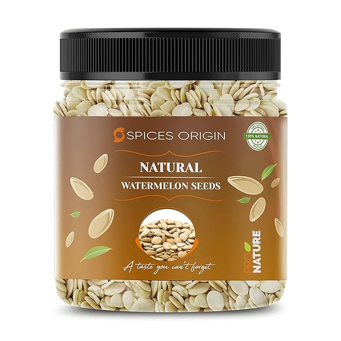 Spices Origin Premium Seeds Combo | Watermelon Seeds 250 Gm | Chia Seeds 250 Gm | Pumpkin Seeds | Sunflower Seeds 250 Gm | Immunity Combo_Packing May Vary