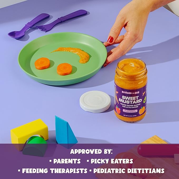 Beyond the Bib - Toddler and Kids Healthy Meal Sauces and Dips - Made with Vegetables No Added Sugar No Salt No Artificial Ingredients - Ready to Eat - For 24+ Months (Tomato Thai Coconut Sweet M