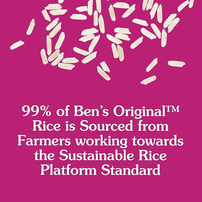 BEN'S ORIGINAL Long Grain Rice and Wild Rice Fast Cook Rice 6.2 OZ Box (Pack of 12)