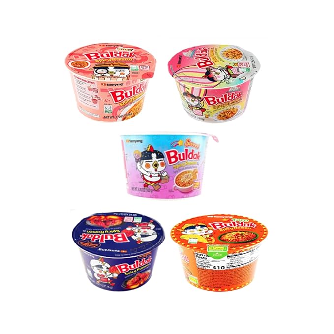 Spicy Buldak Assorted Challenge Box (NEW BOWL 5) | spicynoodle buldak