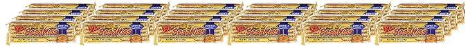 Lowell Foods XL Sesakiss Sesame Thins with Honey Sezamki 2.05 ounce Pack of 24