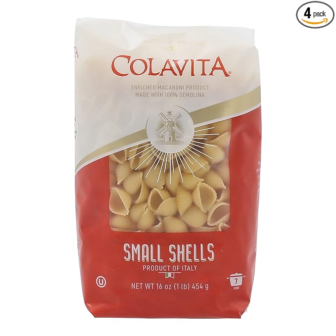Colavita Small Shell Pasta (Pack Of 4)