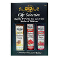 De La Rosa Organic Vinegar Gift Box Raspberry Pomegranate &amp White Balsamic Vinegar Vegan Kosher Non-GMO &amp Gluten Free Great for Salad Dressing Marinades &amp More 8.45 Oz (Pack of 3)