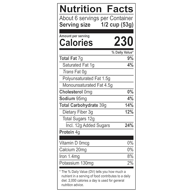 Honey Bunches of Oats French Vanilla Almond Granola Cereal 11 oz Bag (Pack of 5)