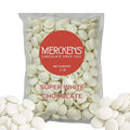 Super White Chocolate Melting Wafers 5LB – Smooth and Creamy Perfect for Dipping Baking Candy Making and Decorating Desserts – Ideal for Fountains Coating and Molded Chocolates. (5 pound) (Super