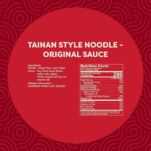 A-Sha Healthy Ramen Noodles - Original Sauce Pack Included Premium Air Dried Instant Noodles - 24 Packs 3.35oz each