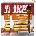 Hungry-Jack Complete Buttermilk Pancake and Waffle Mix – Two 32 oz Boxes (4 lbs Total) – Includes Candy Freezer Wooden Spoon – No Artificial Flavors or Colors - Wooden Spoon