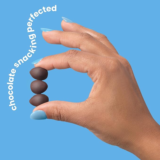 UNREAL Dark Chocolate Almonds - Certified Vegan Gluten Free Fair Trade Non-GMO No Sugar Alcohols or Soy (9 bags)