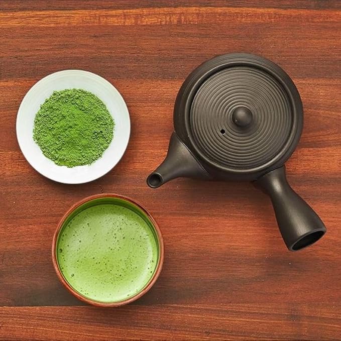 Senbird Premium Ceremonial Matcha - Japanese Powdered Green Tea - From Kyoto Japan - Tea Powder in Airtight Tin (1.06oz/30g)