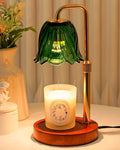 Flower Candle Warmer Lamp with Timer Dimmable Candle Warming Lamp Height Adjustable Birthday Gifts for Women Candles Warmer Light for Jar Candles Stylish Decorations