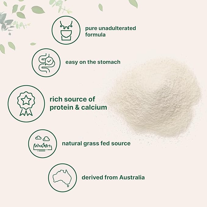 Micro Ingredients Goat Milk Powder 1 Lb | Grass-Fed Australian Source | Pure Easily Digested Formula | High in Protein Calcium &amp Probiotics | Non-GMO Gluten-Free Pet Friendly