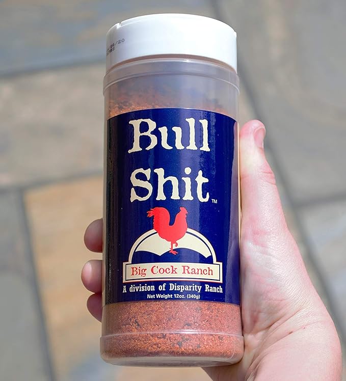 Bullshit steak seasoning from big cock ranch 12 Ounce (Pack of 3)