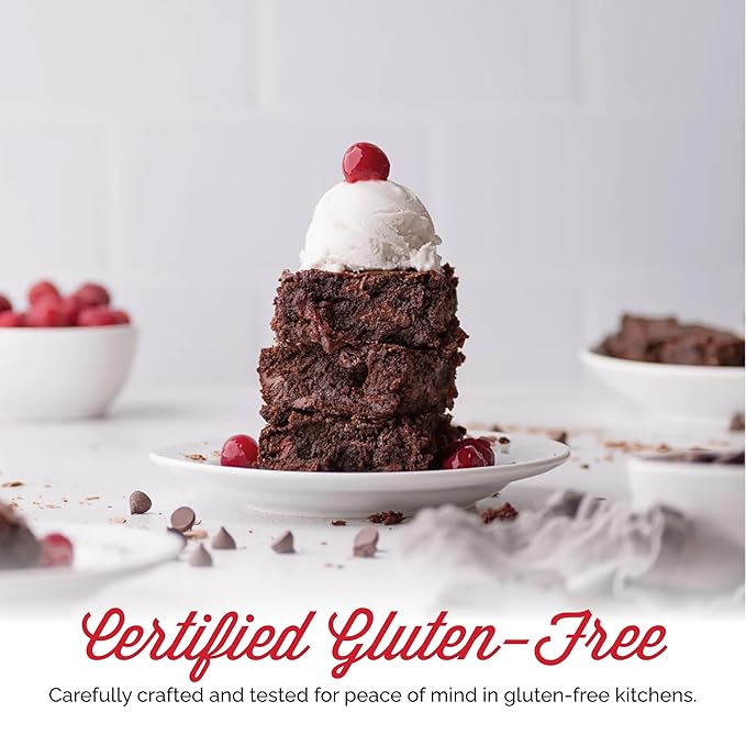 Otto's Naturals Grain-Free Classic Brownie Mix 11.1 Oz. 6 Pack Top 9 Allergen-Free Organic Cassava Flour Gluten Free Non-GMO Vegan Plant-Based