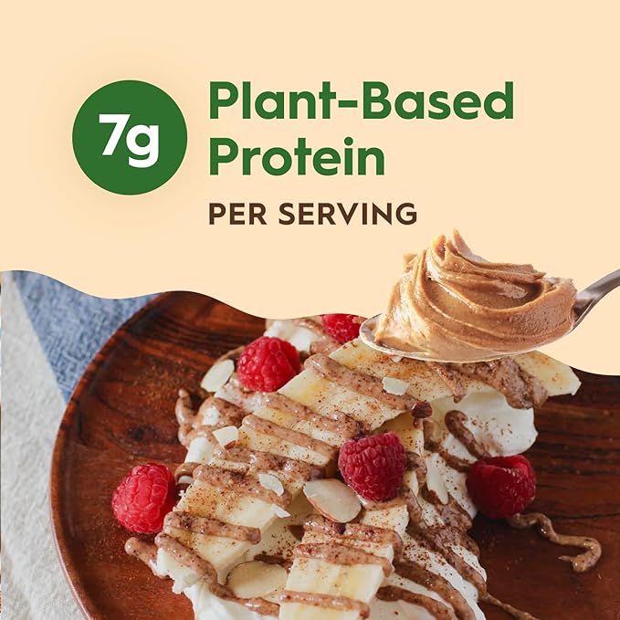 Once Again Creamy Natural Almond Butter No Sugar Lightly Toasted - 9 Pound Bucket (Same as 9 Jars) of Single Ingredient Nut Butter No Palm Oil No Salt - Non-GMO Gluten Free Vegan