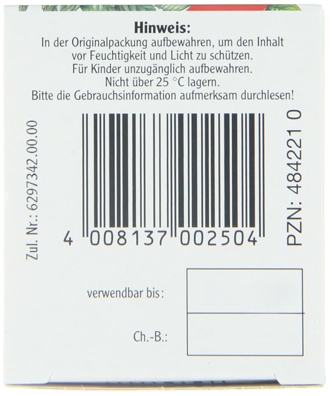 Bad Heilbrunner Nieren und Blasen Tea / kidney and bladder tea(4 Packs each 8 Teabags) - fresh from Germany