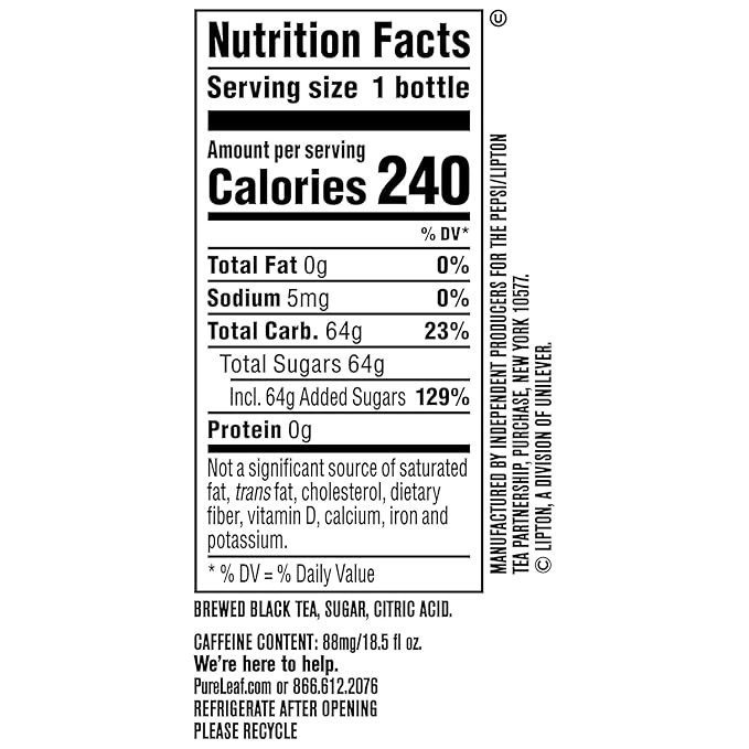 Generic Shipped by B4Y-Pure_Leaf Raspberry Iced Tea 18.5 oz Bottles (24 18.5 Fl Oz)