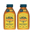 Local Hive Raw &amp Unfiltered Honey 2-Flavor Bundle – Southeast &amp Southwest (16 oz Each) | 100% Pure U.S. Honey | Sweet Spicy &amp Woodsy Regional Notes | Natural Sweeteners for Tea Baking &a