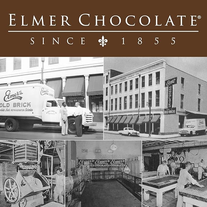 Elmer Chocolate Egg Variety Pack of 18-6 of Each - Gold Brick Heavenly Hash and Pecan Eggs - Classic Easter Treats For the Whole Family