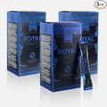 3 Boxes ORGANO Royal Black Medium Dark Roast Instant coffee. Infused with Triple Mushroom Blend Ganoderma Cordyceps and Lion's Mane. Aromatic and flavorful Ground Coffee Beans (75 Sachets)